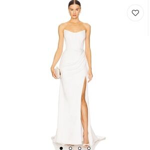 Katie May X Noel And Jean Belle Gown in Off White